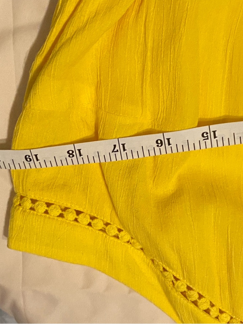 LOFT Bright Yellow Ruffle Strap Sundress - Picture 5 of 6